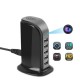 Chargeur multiplicateur de ports 5 USB camera 1080P détection de mouvement