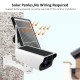 Camera de surveillance Solaire Carte SIM 3G et 4G waterproof audio bidirectionnel