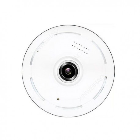 Caméra de surveillance panoramique 360° Wifi IP sans fil vision de nuit