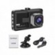 Dashcam caméra voiture 1080P avec écran LCD 7,5cm détection de mouvement 
