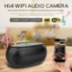 Enceinte audio Bluetooth caméra espion surveillance WIFI 4K vision à infrarouge 