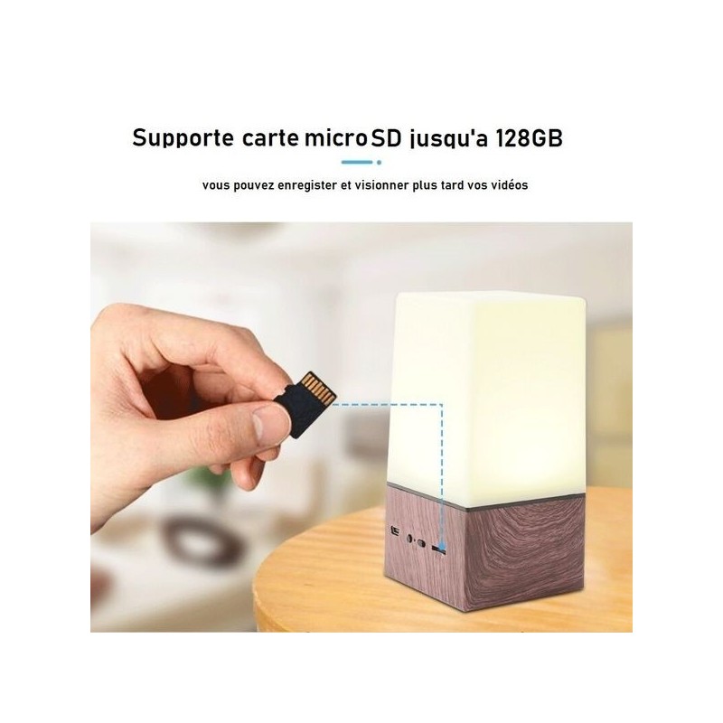 64gb 1080p Lampe frontale étanche Enregistreur vidéo Résistant aux  intempéries Phare extérieur Caméra vidéo numérique pour la pêche à la  spéléologie