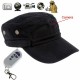 Casquette avec mini caméra espion HD 720P avec télécommande