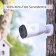 Caméras de sécurité sans fil IP intérieur et extérieur (lot de 2)